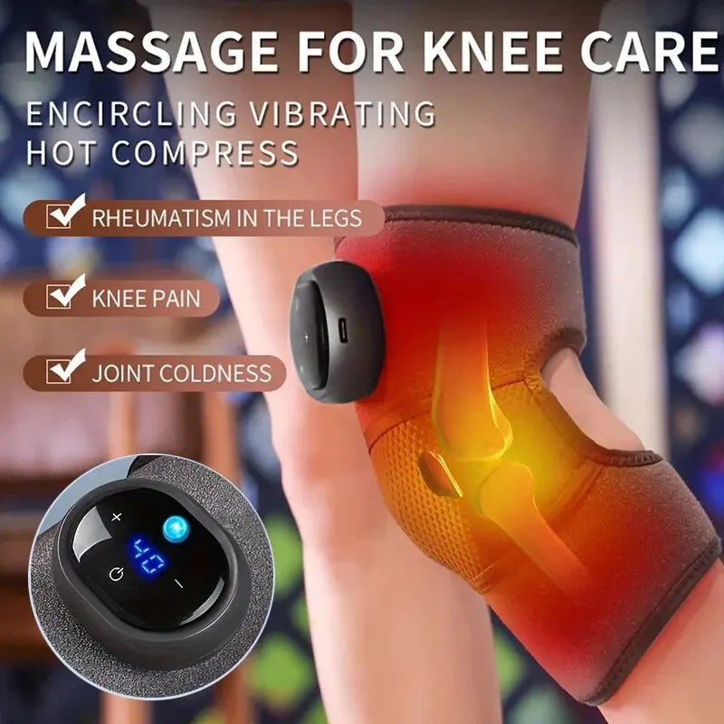 ThermaFlex KneePro: Advanced Heating and Massage Knee Brace