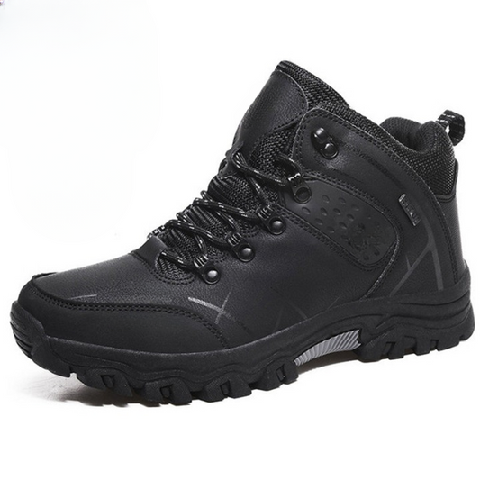 OrthoHike waterproof Orthopedic leather hiking boots for mens